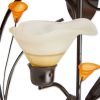 Accent Plus Wall Sconce with Lily Candle Cups