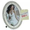 Accent Plus Oval Rhinestone Photo Frame - 4x6