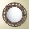 Accent Plus Ornate Wood Frame Flourish Wall Mirror