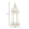 Accent Plus Vintage-Look Distressed Candle Lantern - 16 inches