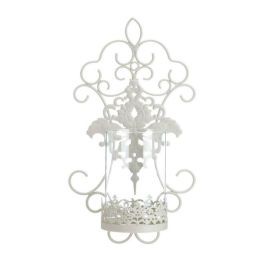 Accent Plus Romantic Ivory Scrolled Iron Wall Sconce