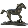 Accent Plus Bronze-Finish Running Stallion