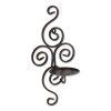 Accent Plus Swirls of Metal Wall Sconce Pair