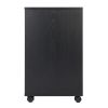 Halifax Wide Storage Cabinet, 2-Drawer, Filing Cabinet, Black