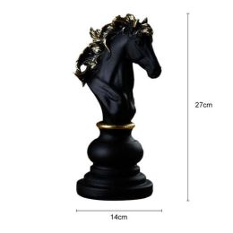 Northeuins Resin Chess Pieces Board Games Accessories Retro Aesthetic (Color: Army Green)