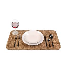 Seagrass Table Runner | Rustic Table Centerpiece for Dining Room- Coffee Table Jute Braided Table Runners (size: small)