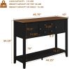 Good & Gracious Sideboard Buffet Storage Cabinet with Storage Drawers Storage Cabinets and Large Shelf